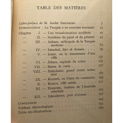 La Turquie vivante - lettre-préface de M. André Stegfried
