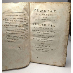 Mémoire historique sur la dernière année de la vie de Frédéric II...