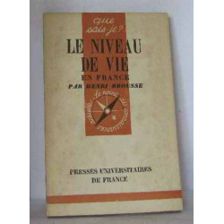 Le niveau de vie en france