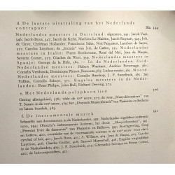 Geschiedenis van de muziek in de nederlanden. Deel I et II