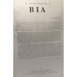 Bulletin d'Information Archeologique - Numéros 9-10...