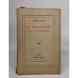 Lot de 6 ouvrages d'André Gide: Paludes / Corydon / Le prométhée...