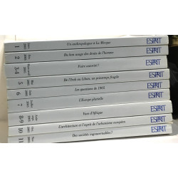 Esprit - année 2005 - n°1 à 11 : anthropologue à la Mecque Irak...