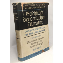 Die höfische literatur - vorbereitung blüte ausklang 1170-1250 -...