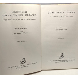 Die höfische literatur - vorbereitung blüte ausklang 1170-1250 -...