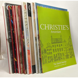 13 Catalogue de vente Christie's entre 2004 et 2008