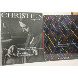 13 Catalogue de vente Christie's entre 2004 et 2008