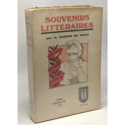 Souvenirs littéraires