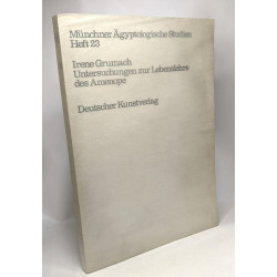 Untersuchungen zur Lebenslehre des Amenope - Münchner...