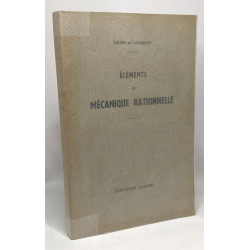Éléments de mécanique - 4e édition