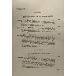 Le Président de la République et le problème de l'Etat - étude de...