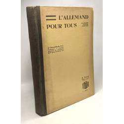 L'Allemand pour tous - grammaire syntaxe exercices - méthode...