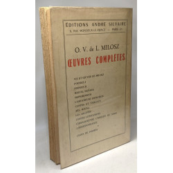 O.V. de L. Milosz (1877-1939) / collection des lettres