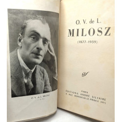 O.V. de L. Milosz (1877-1939) / collection des lettres