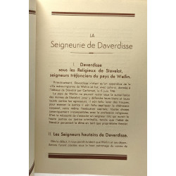 La seigneurie de Daverdisse