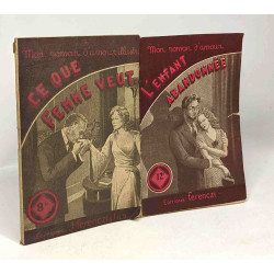 8 livres collection "mon roman d'amour": ce que femme veut,...