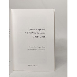 50 ans d'affiches et d'histoire de Reims - 1880-1930