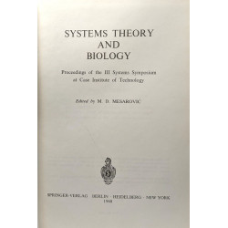 Systems theory and biology - Proceedings of the III systems...