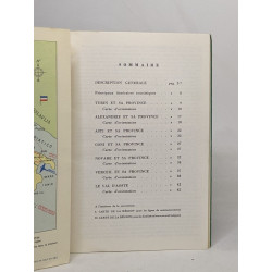 Lot de 4 guide tourisques Italie: n°1 le piémont et le val d'aoste...