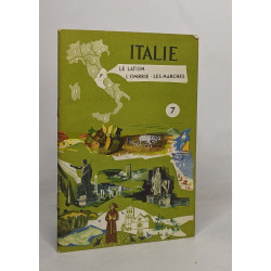 Lot de 4 guide tourisques Italie: n°1 le piémont et le val d'aoste...