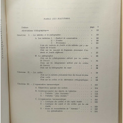 Les scribes de Cnossos - essai de classement des archives d'un...