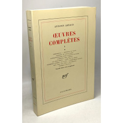 Oeuvres complètes tome 1 livre 1