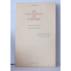 Le Lazarillo De Tormes Essai D'interprétation Essai D?attribution