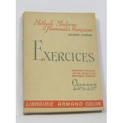 Méthode moderne d'humanités françaises - exercices classes de 6me...