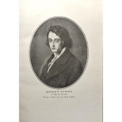 Edgar Tinel - Le récit de sa vie et l'exégèse de ses oeuvres de...