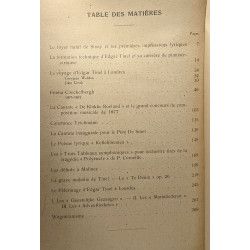 Edgar Tinel - Le récit de sa vie et l'exégèse de ses oeuvres de...