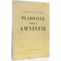 Plaidoyer pour l'amnistie