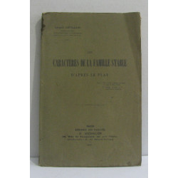 Les caractères de la famille stable d'après le play