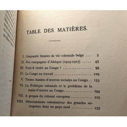 Au service de la colonie