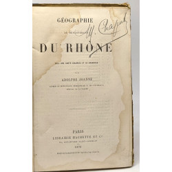 Géographie du département du Rhône avec une carte coloriée et 16...