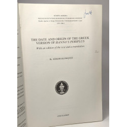 The date and origin of the Greek version of Hanno's Periplus: With...