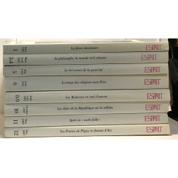 Revue Esprit numéros 1-3/4-5-6-8/9-10-11-12 année 1997 - fièvre...