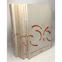 Dialogues d'Histoire ancienne - 1/1974 + 2/1976 + 3/1977 ---...