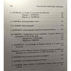 Dialogues d'Histoire ancienne - 1/1974 + 2/1976 + 3/1977 ---...