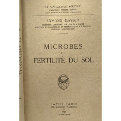 Microbes et fertilité du sol