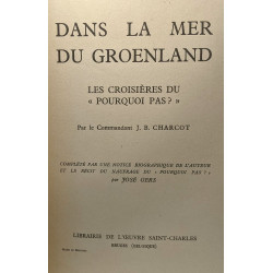 Dans La Mer Du Groenland. Les Croisières du "Pouquoi Pas ?"