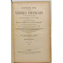 Dictionnaire usuel de tous les verbes français : tant réguliers...