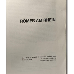 Römer am Rhein - ausstellung des Römisch-Germanischen Museums Köln...