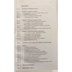 De la perspective: Pour une histoire de l'image projective