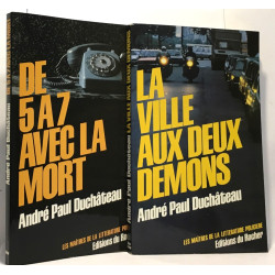 De 5 à 7 avec la mort + La ville aux deux démons --- 2 livres
