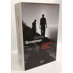 Une femme fuyant l'annonce