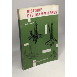 Histoire des mammiferes