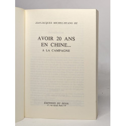Avoir 20 ans en chine... à la campagne