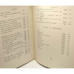 Poëmes suivis de Pour la Musique