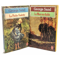 La petite fadette + la mare du diable --- 2 livres