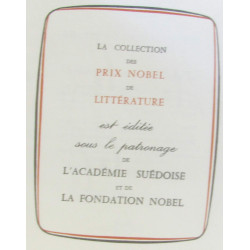 18 romans prix nobel de la littérature années années 1925 à 1948...